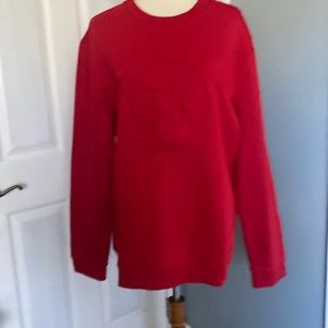 NWOT Men’s XL Calvin Klein Red Sweatshirt